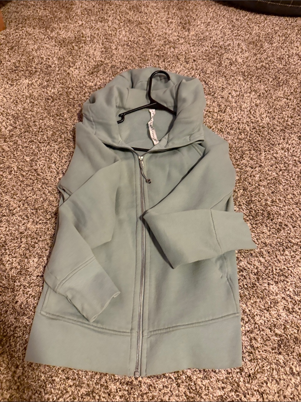 lululemon athletica Sage Green Full-Zip Hoodie Jacket